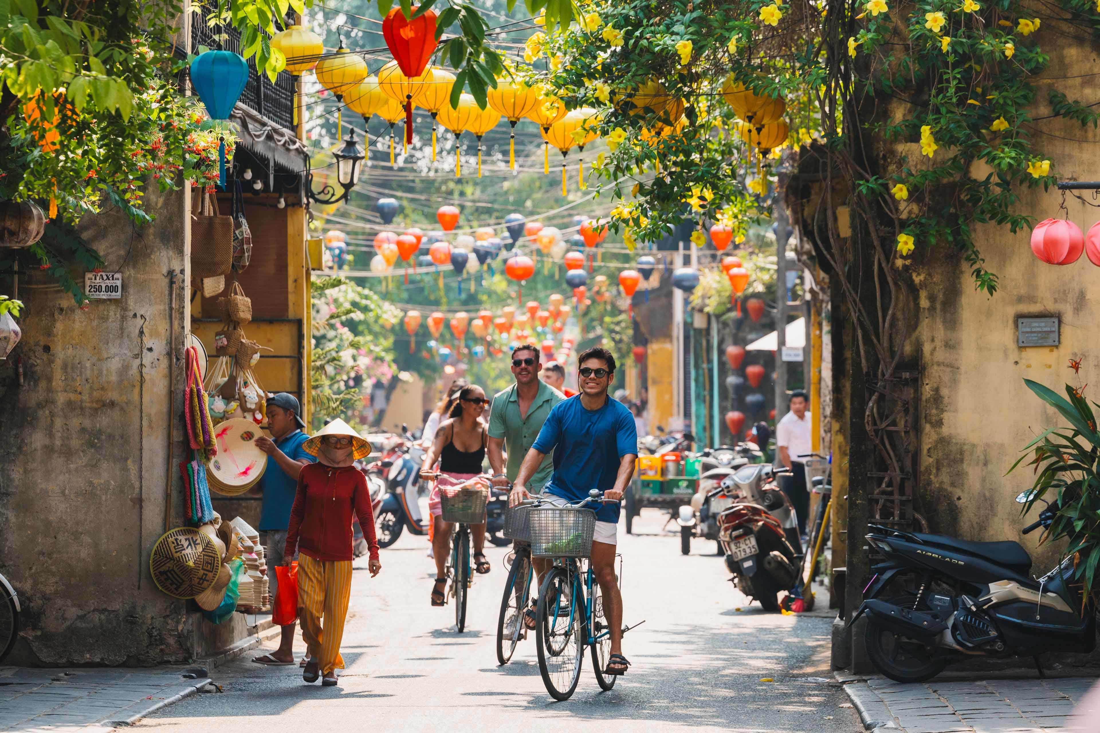 Cycling Through The Bright Streets Of Vietnam