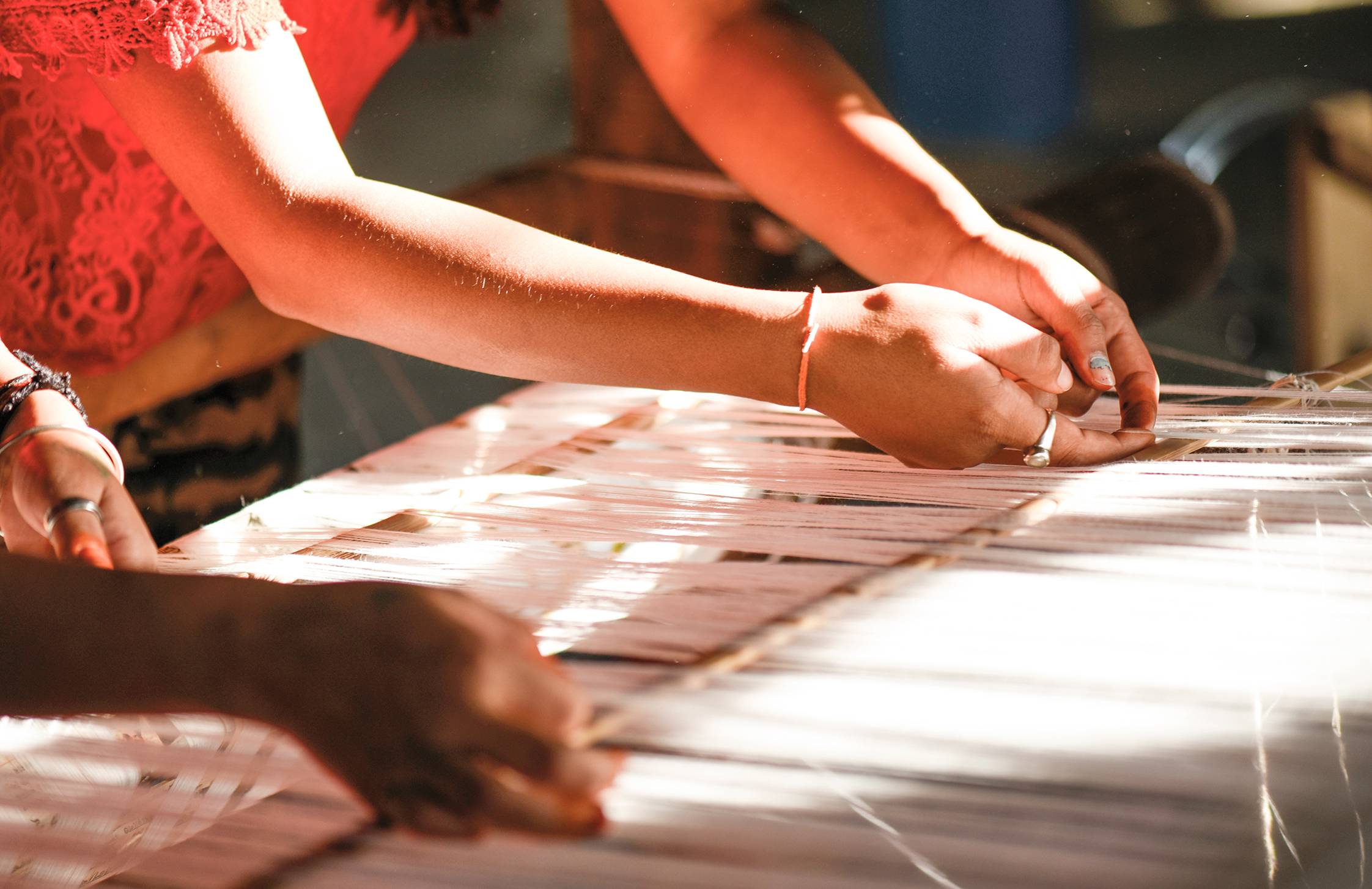 Visit a Silk Factory