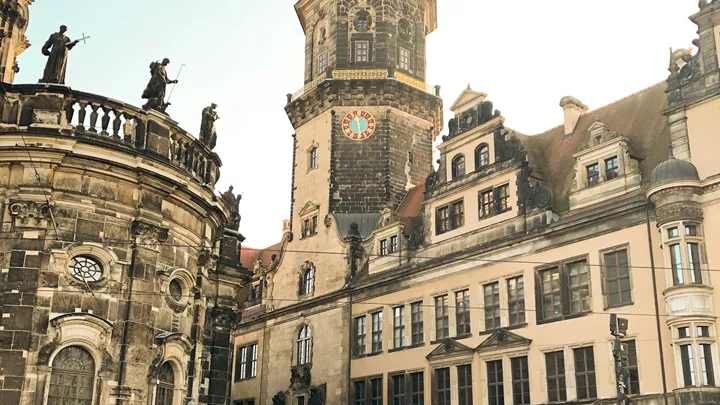 The Dresden Castle in Dresden, Germany