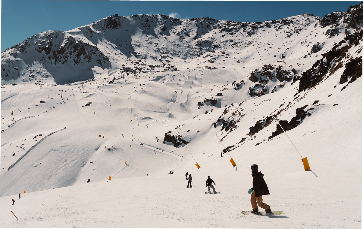 Resort Remarkables Aerial View Remarkables Slope Queenstown
