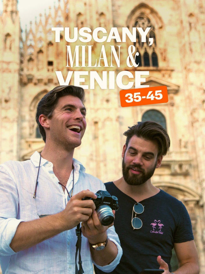 Tuscany, Milan and Venice 35 to 45 Tour