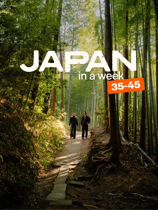 Japan in a Week 35 to 45 Tour