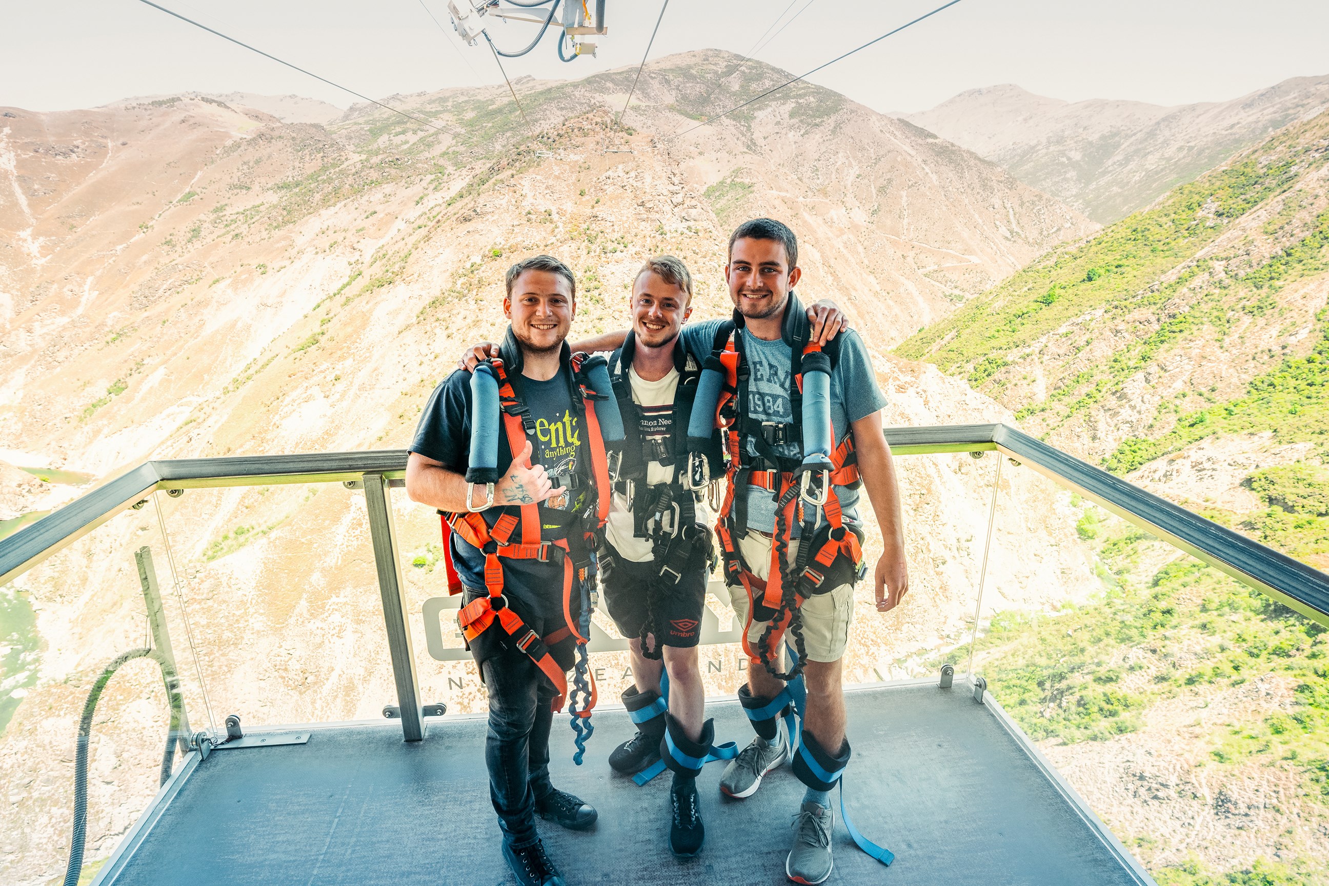The starting Platform of the Nevis Thrillogy in Queenstown, New Zealand