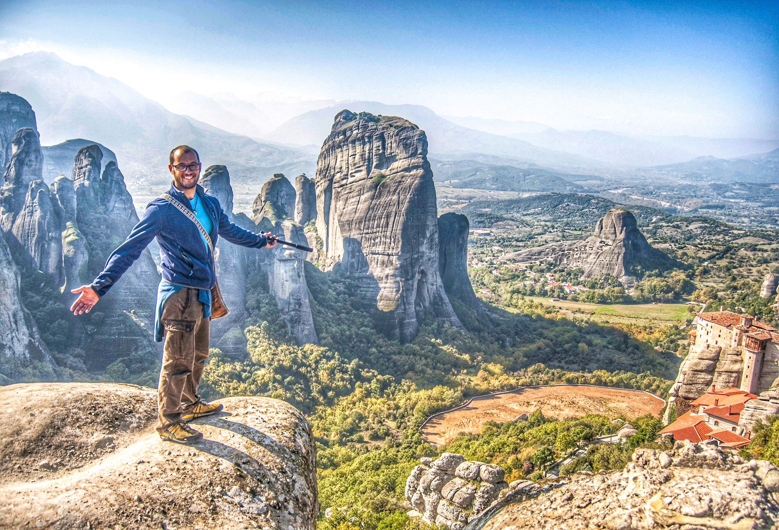 Admire the Monasteries of Meteora