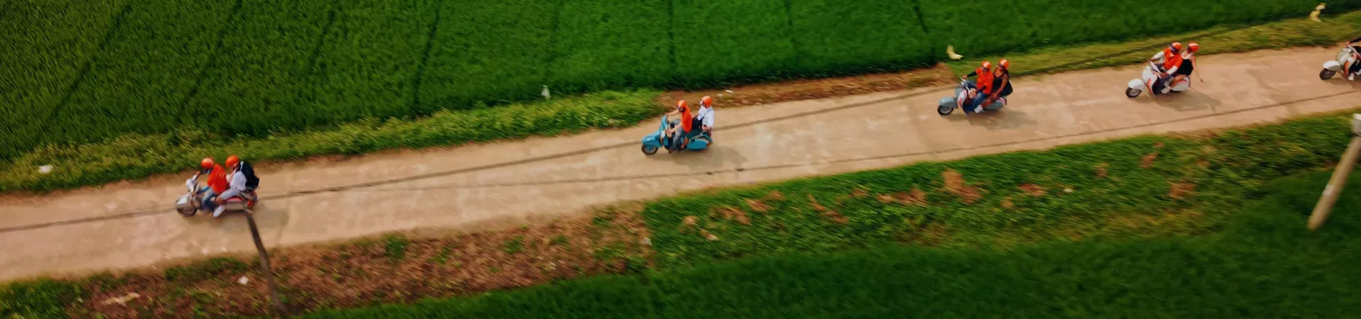 Ride Mopeds Vietnam Fields 2