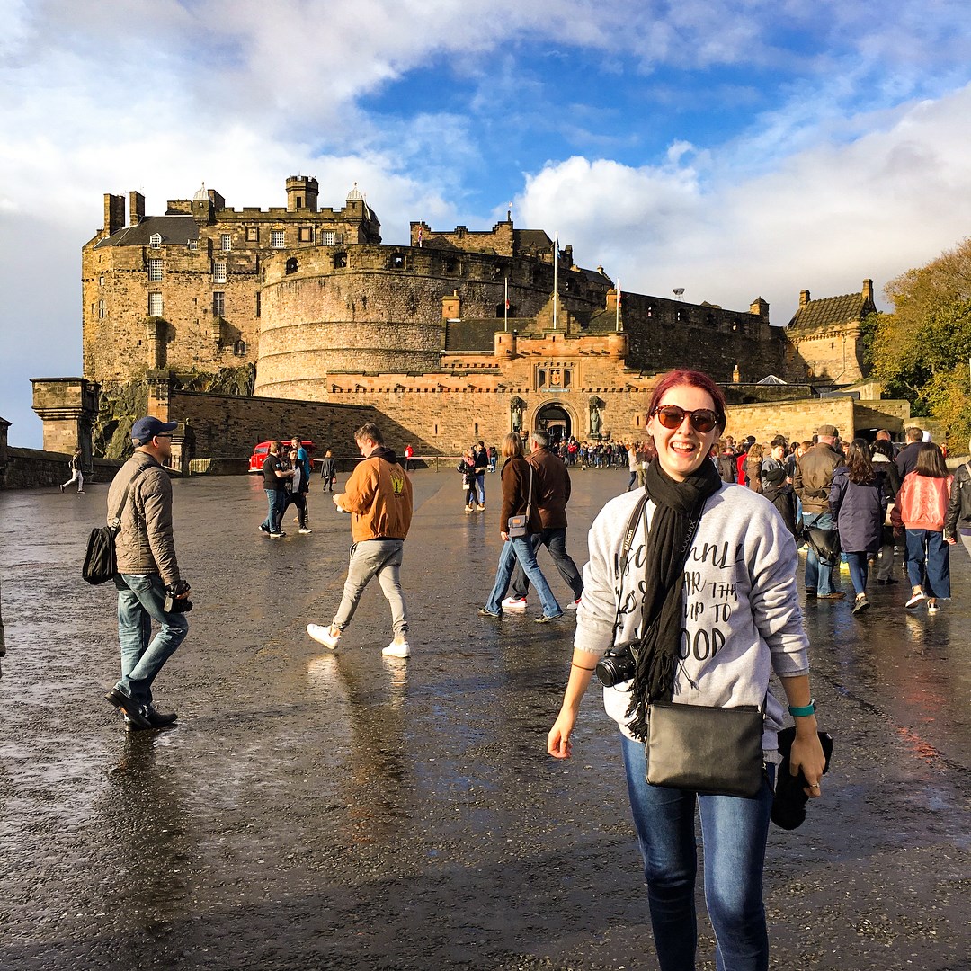 The Edinburgh Castle in Edinburgh, Scotland