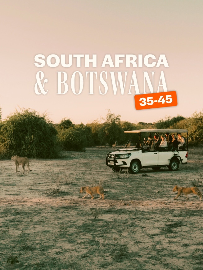 South Africa & Botswana 35 to 45 Tour