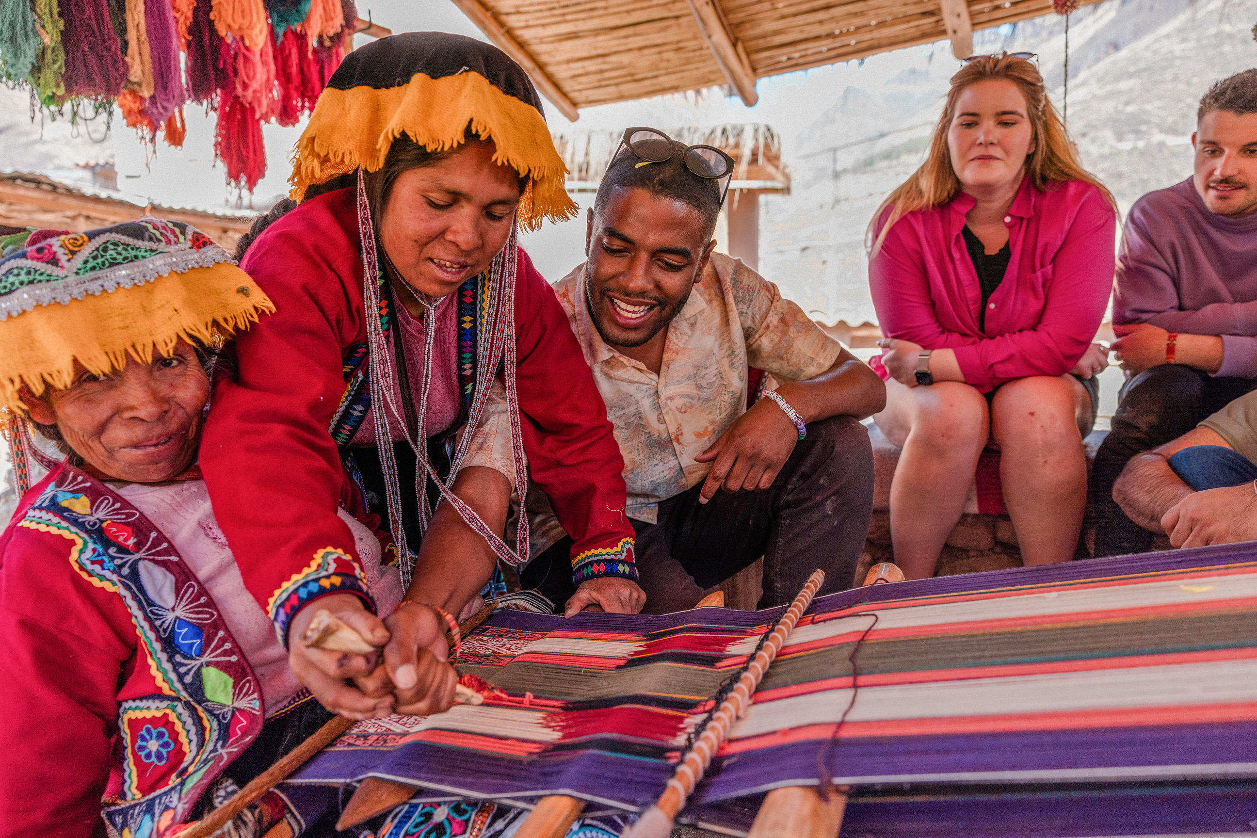 Meet Llamas & Learn the Art of Weaving MAKE TRAVEL MATTER® Experience