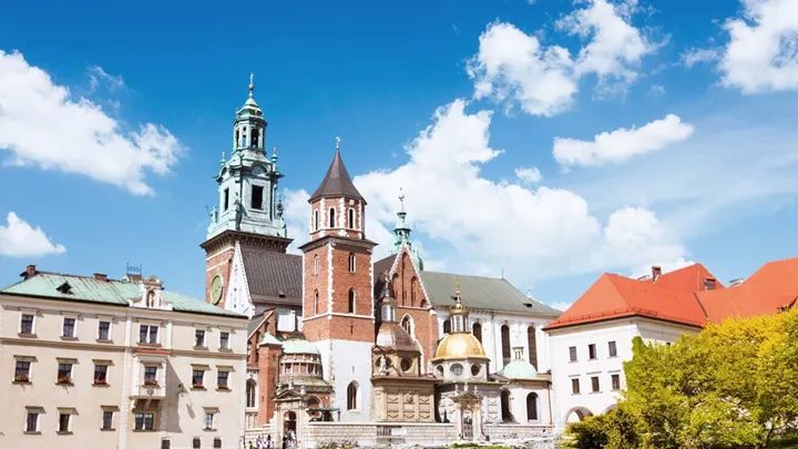 The Wawel Cathedral in Krakow, Poland