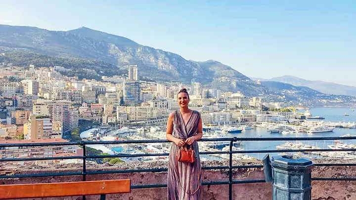 The view of Monte Carlo, Monaco