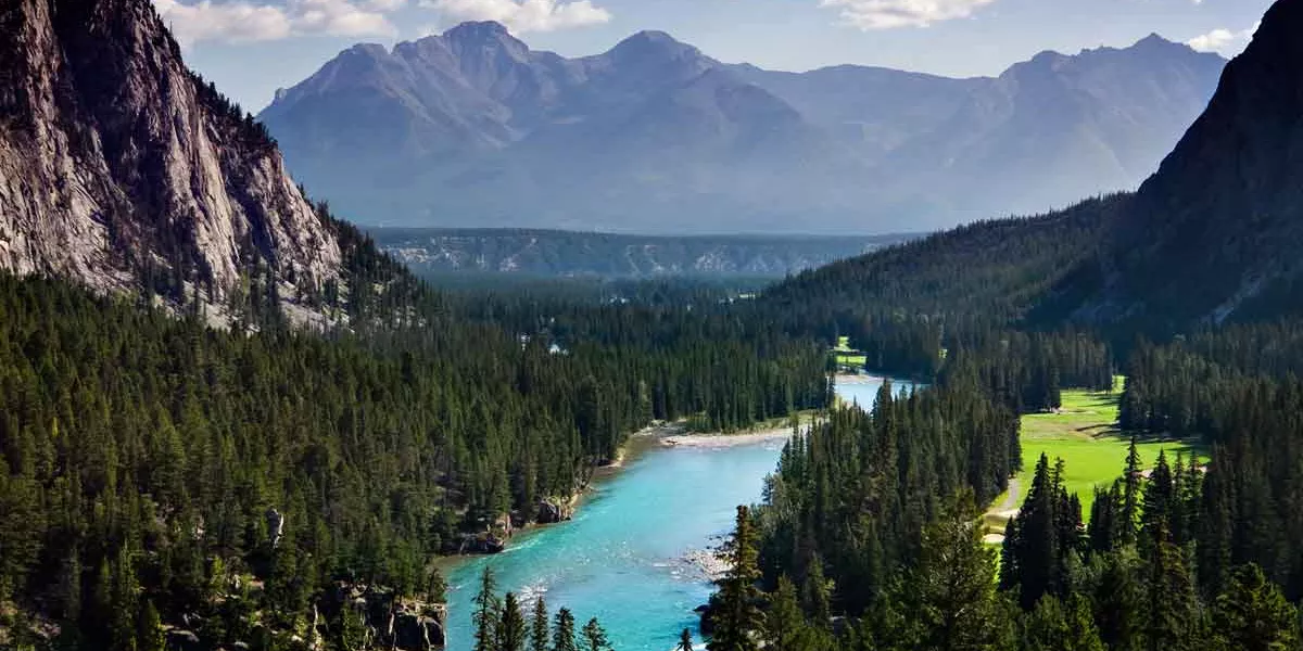 Scenic View Of Canada Lakes
