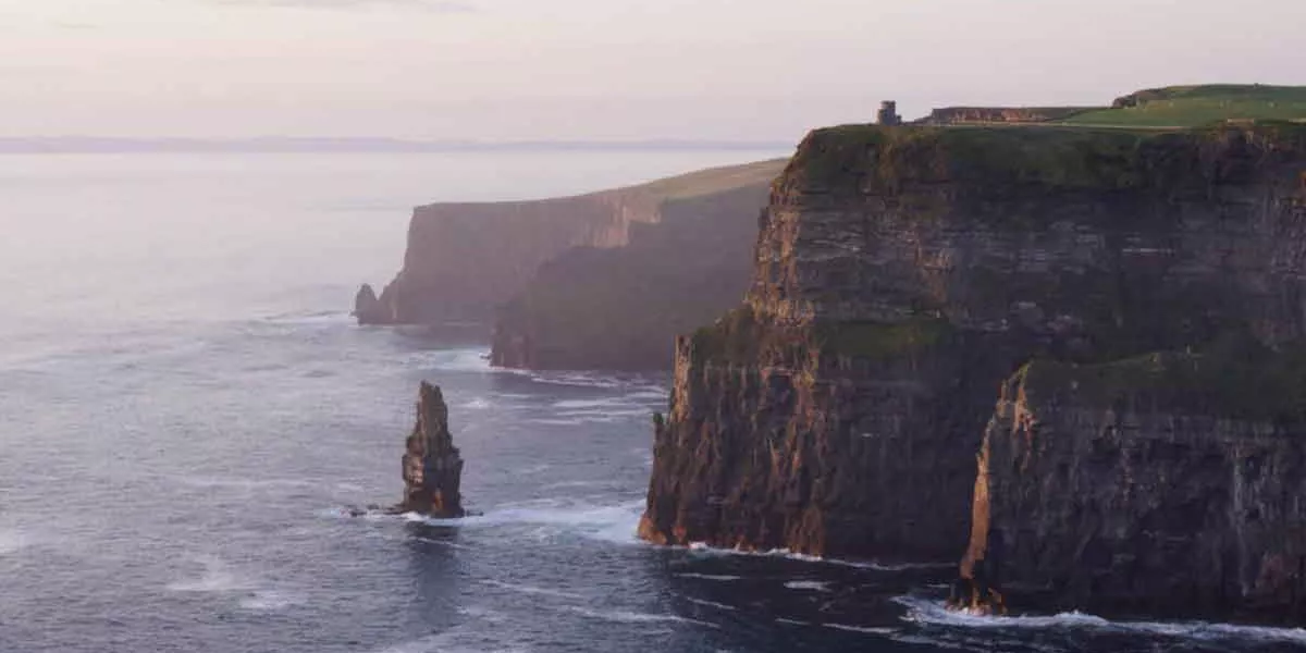 Ireland Coastlin Cliffs
