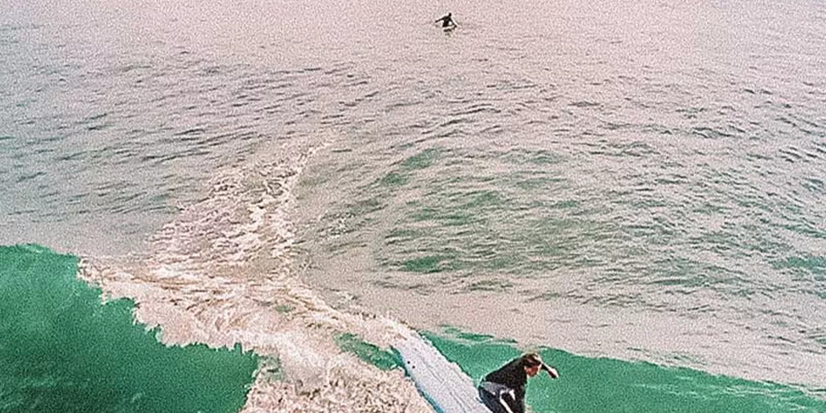 Man surfing