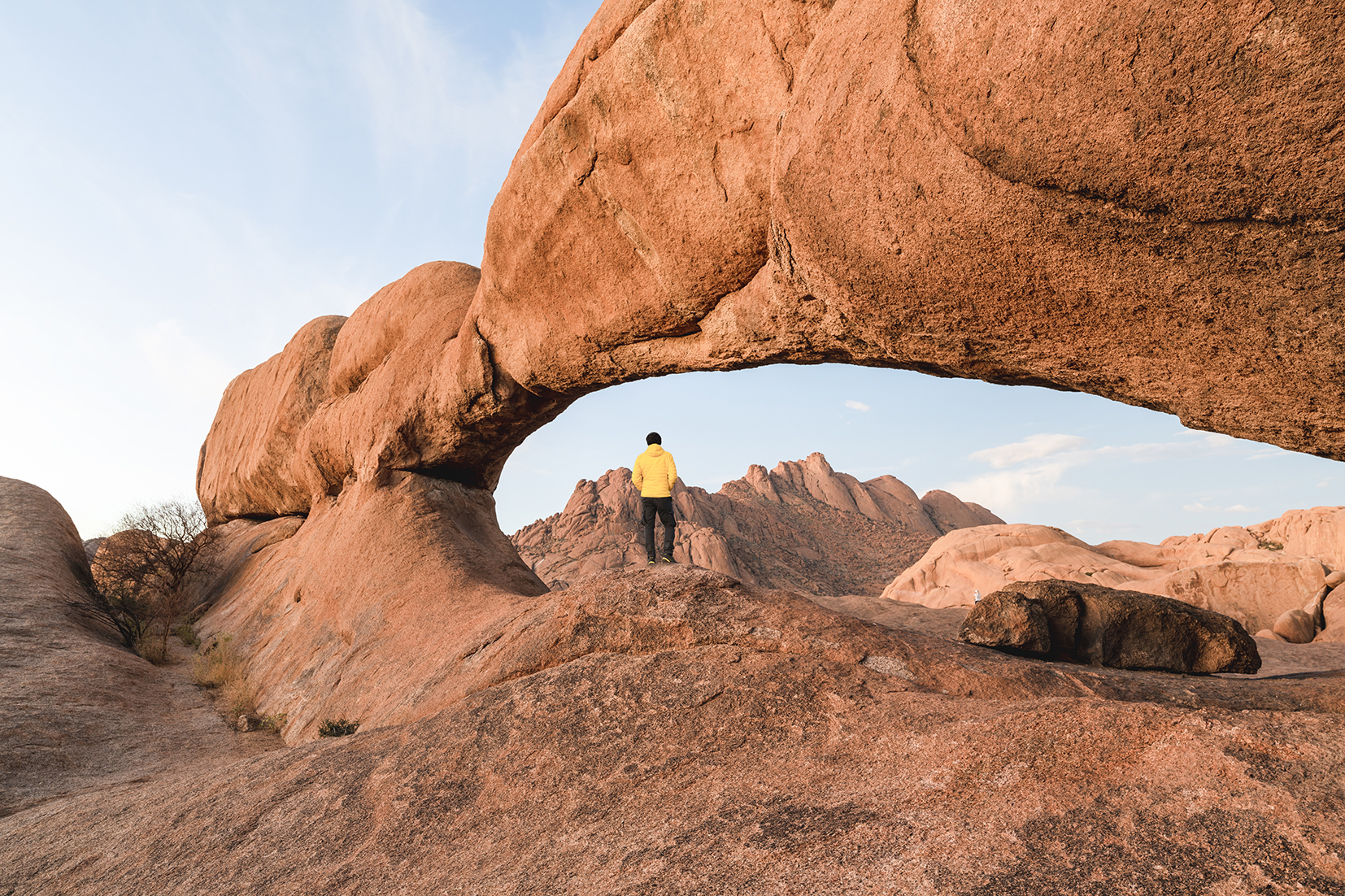 Marvel at the 'Matterhorn of Namibia'