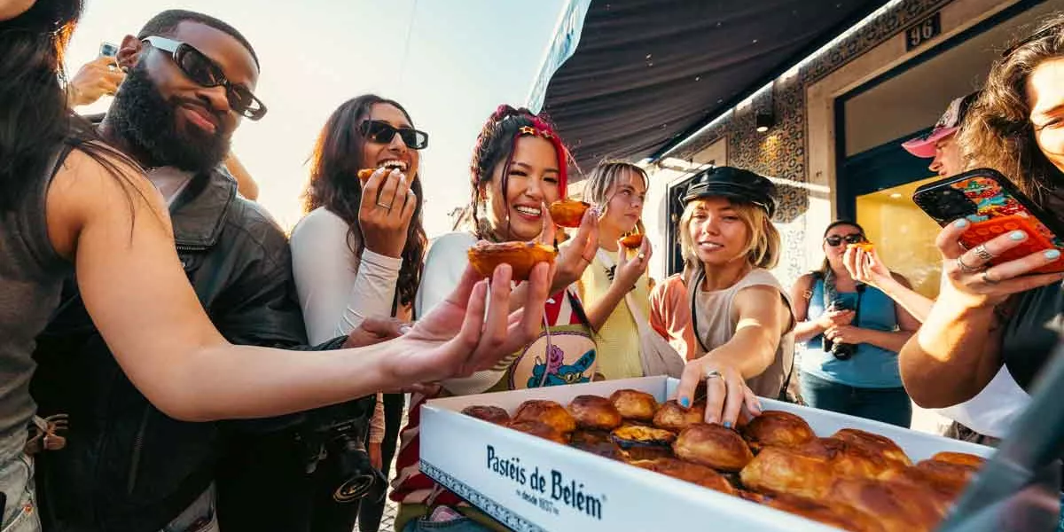 Tourists In Portugal Tasting Tour Porto