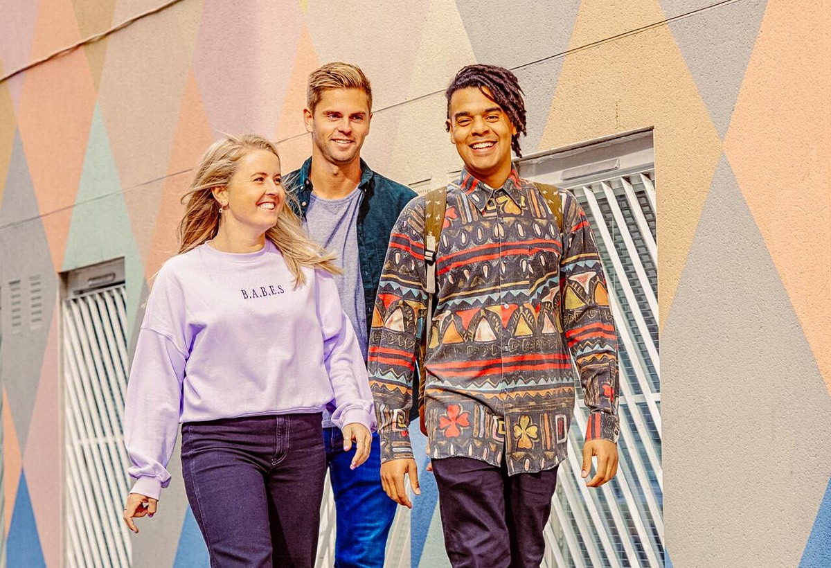 Contiki staff in London, UK