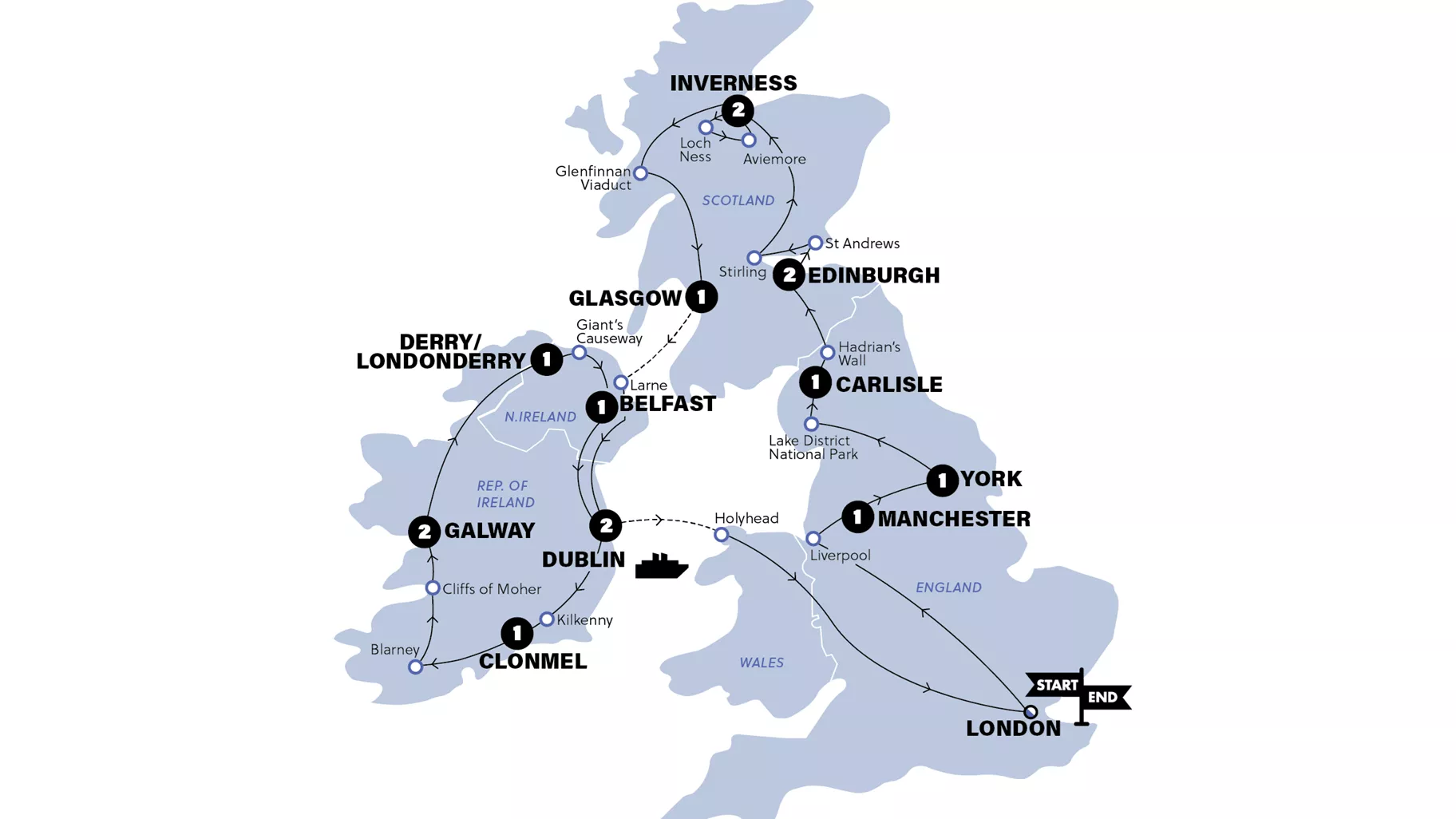 Great Britain and Ireland Tour | 16-Day Trip | Contiki US