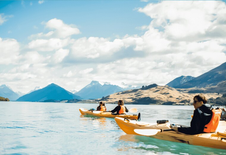 Cayaking in New Zealands