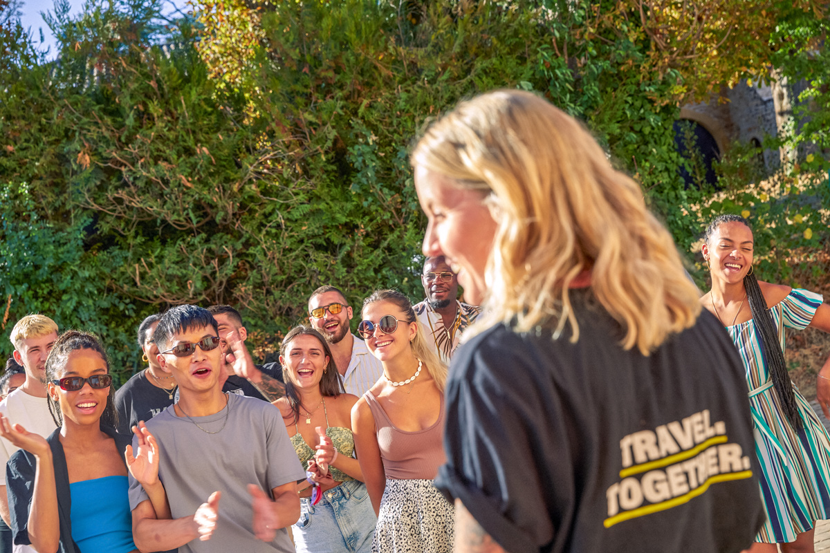 Tour Manager With Contiki People