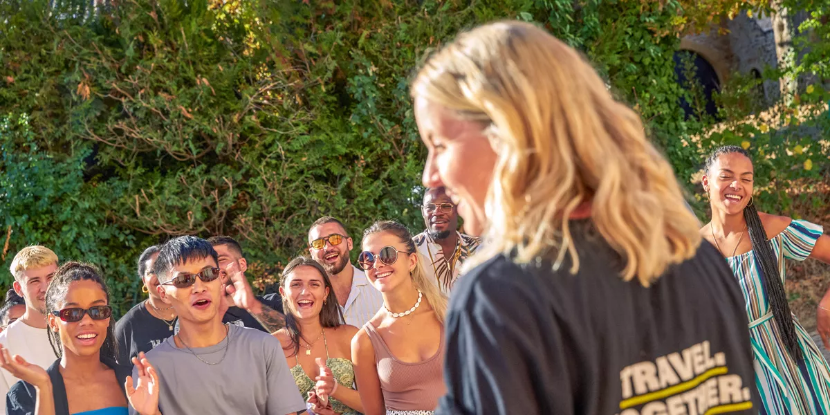 Tour Manager With Contiki People