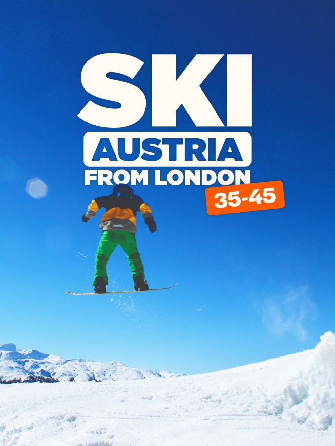 Ski Austria From London 35 to 45 Tour