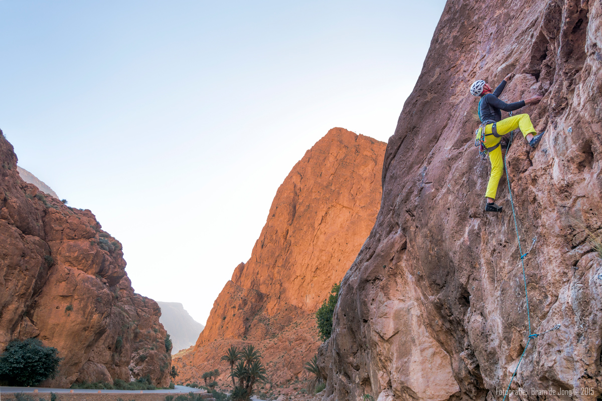 Rockclimbing In Morocco