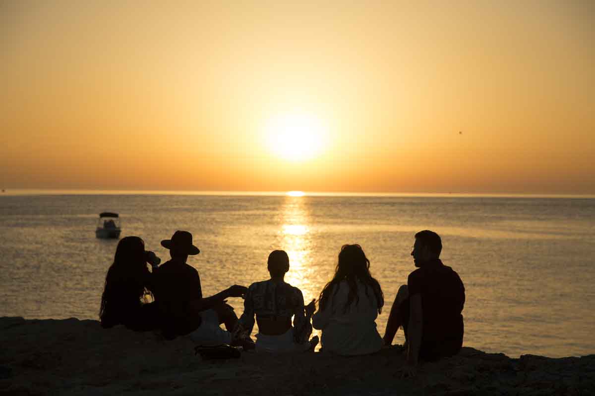 Ibiza Sunset With Friends