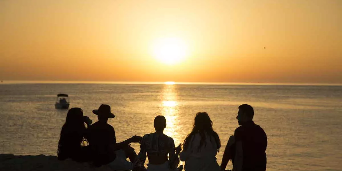Ibiza Sunset With Friends