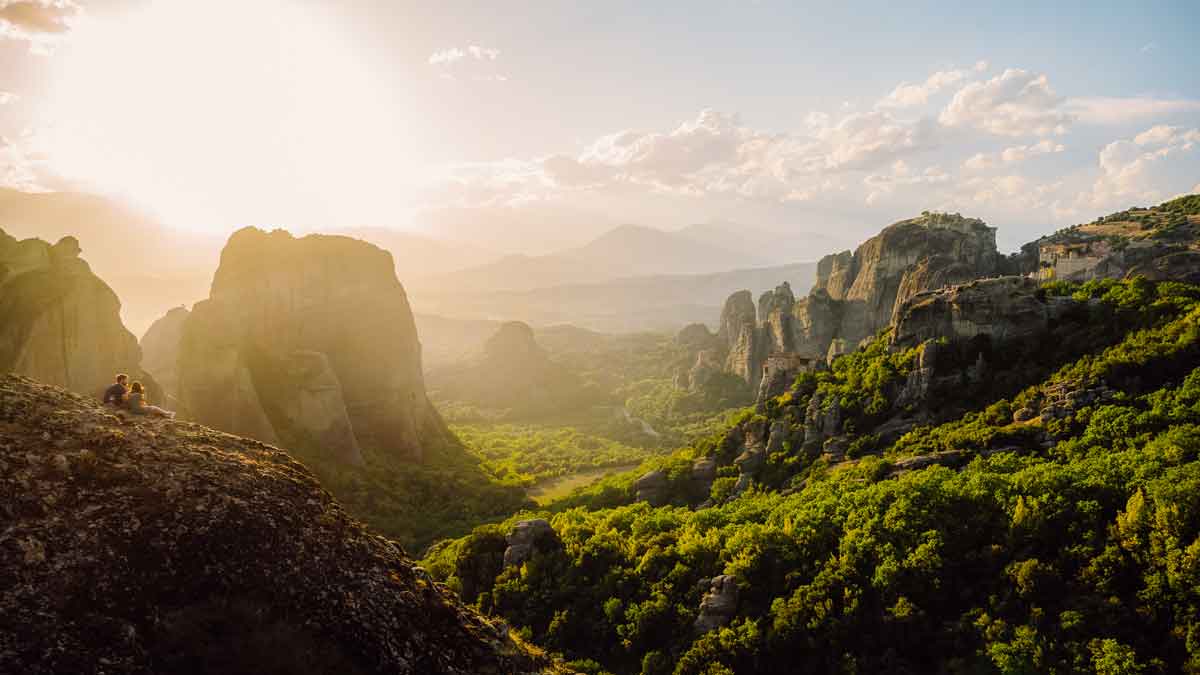 Monesteries Of Meteroa Greece