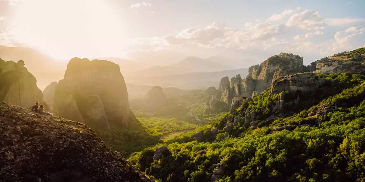 Monesteries Of Meteroa Greece