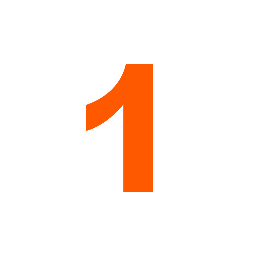 Number 1 icon