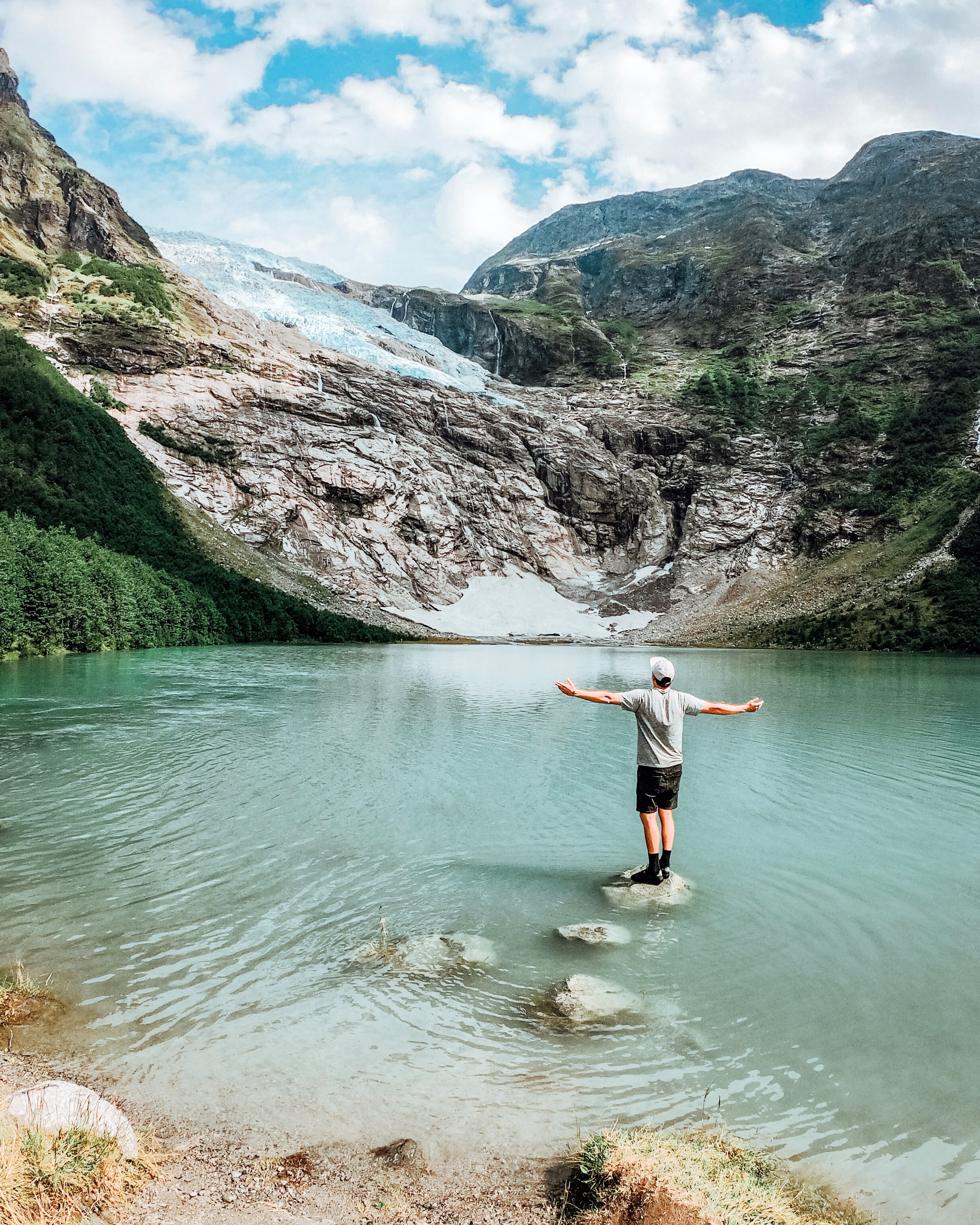 Check out Boyabreen Glacier 