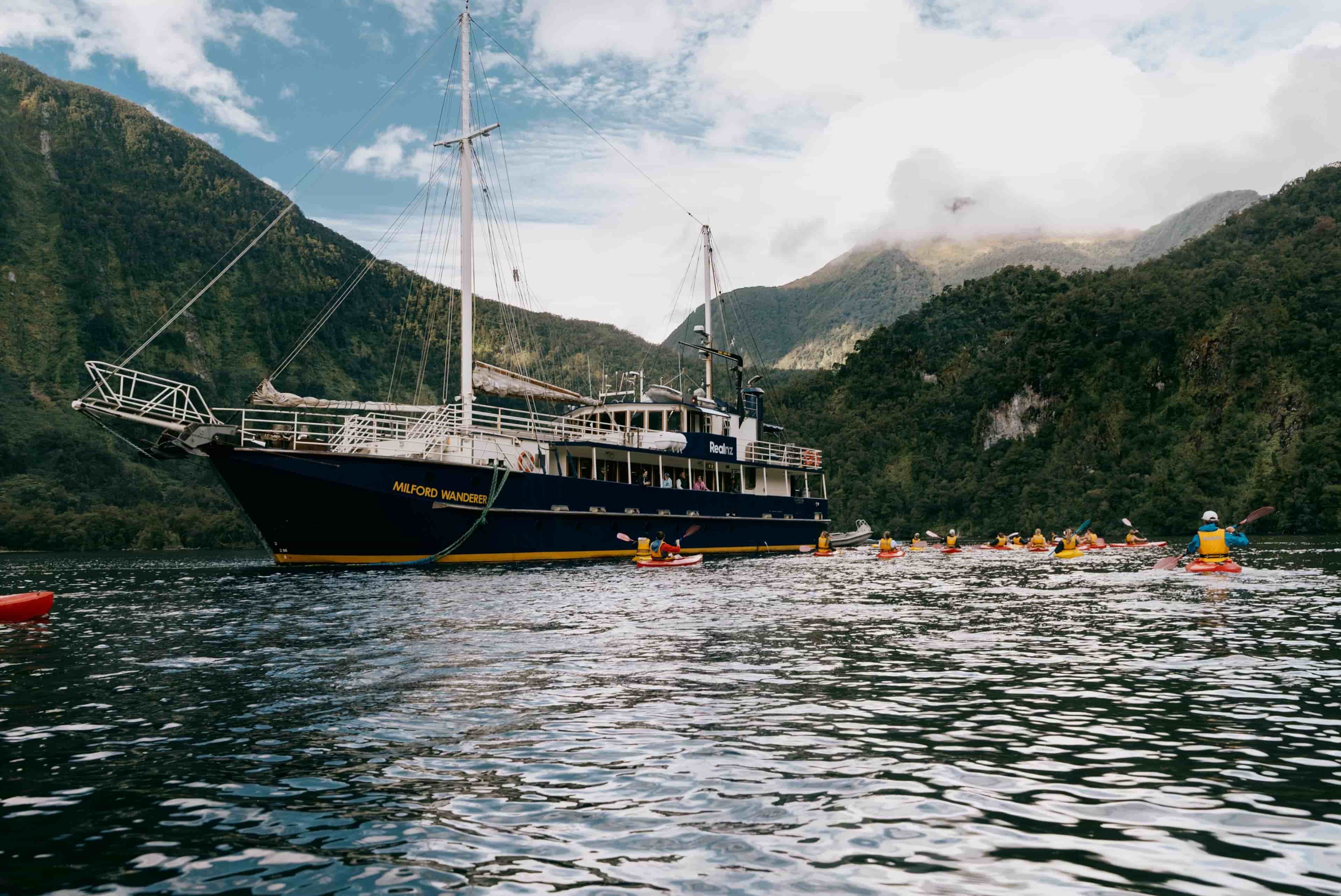 Boat In New Zealand