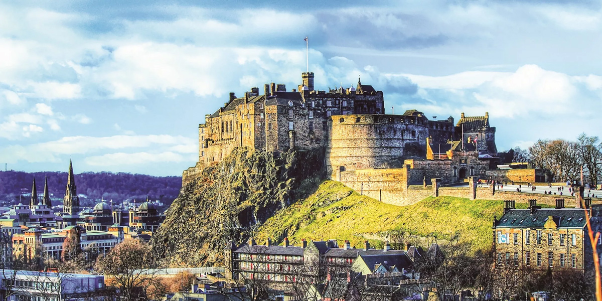 Edinburgh Castle Landscape