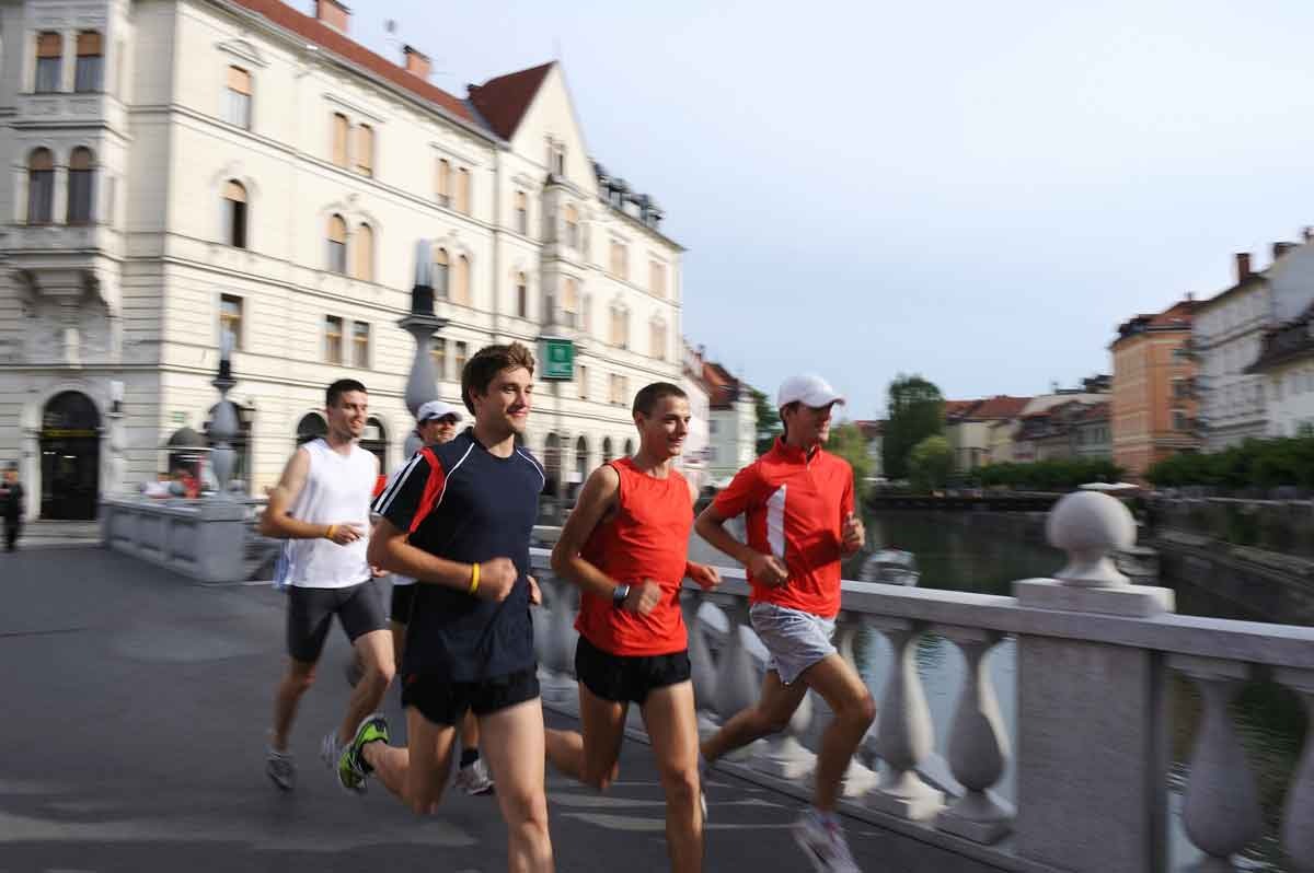 People are running in Europe