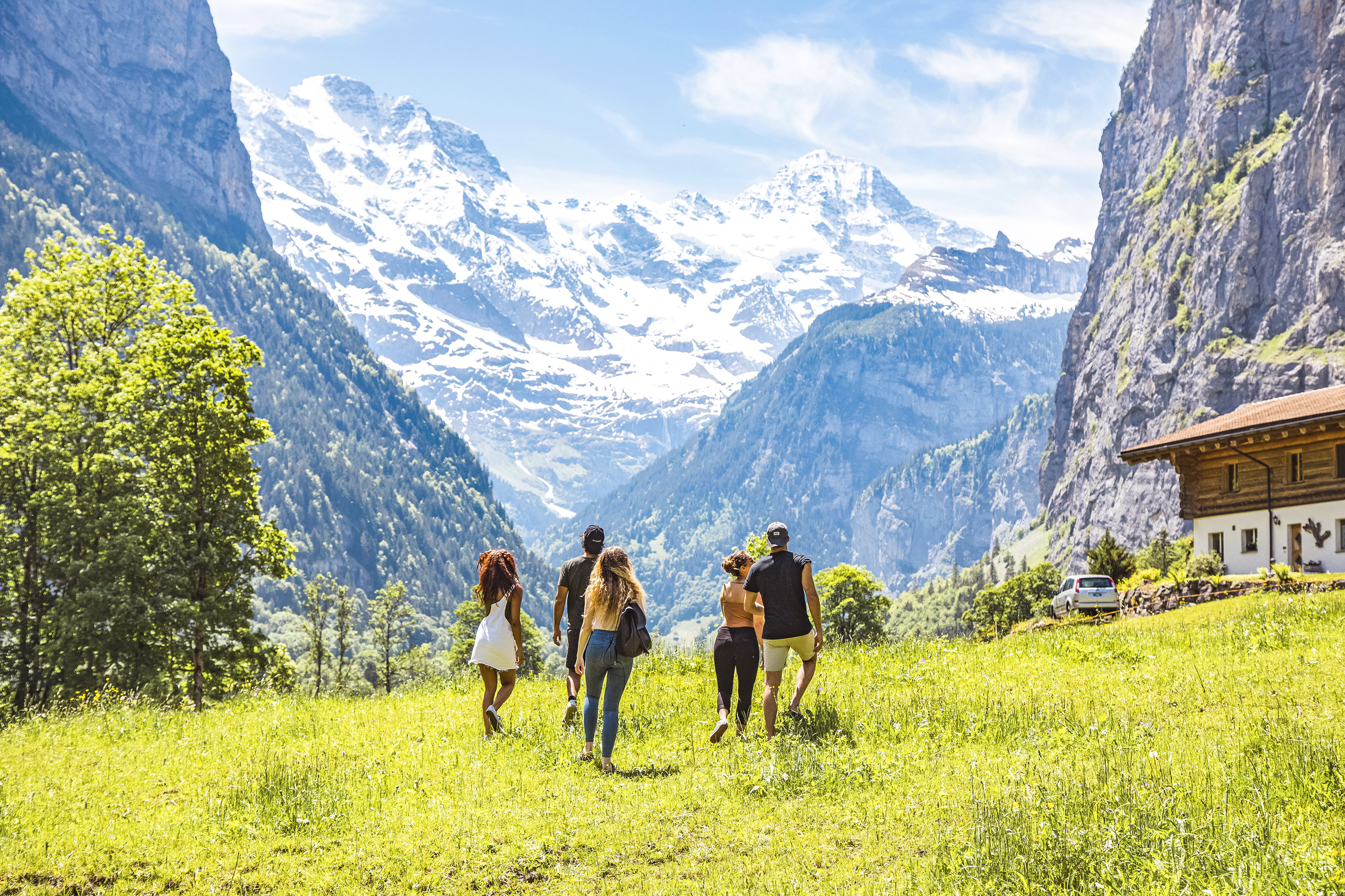 Take a Hiking Day Trip to Murren