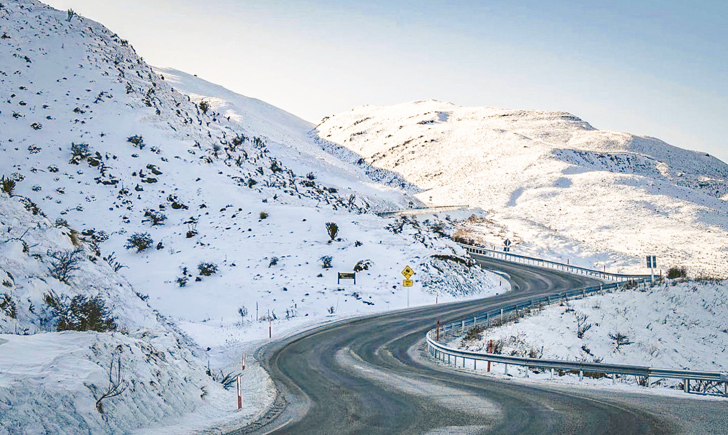 Drive down the world-famous Crown Range