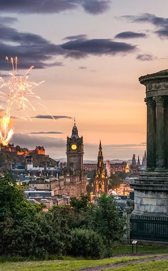 Edinburgh for Hogmanay (NYE) Start London Trip