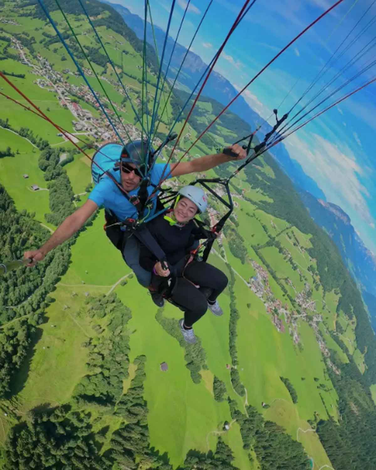 Paragliding In Switzerland