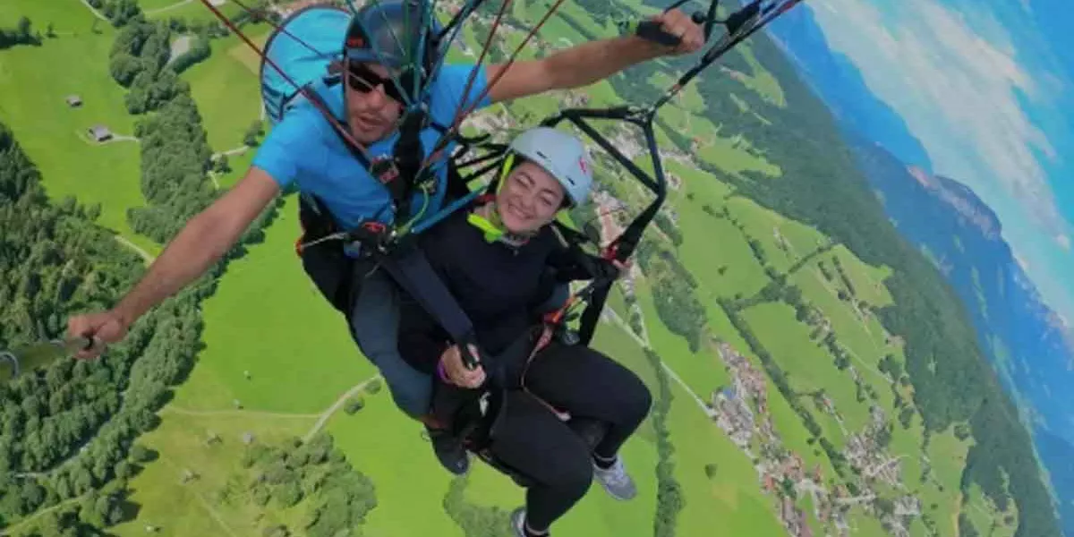 Paragliding In Switzerland