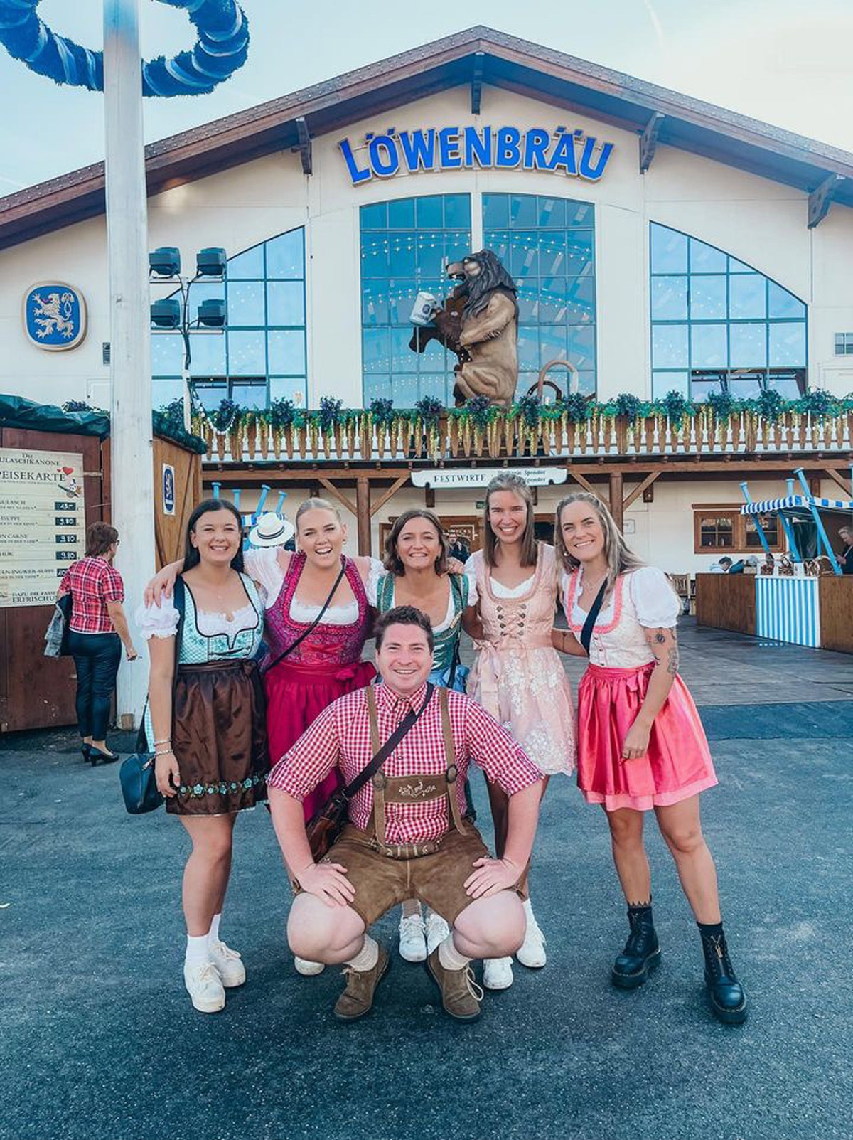 A group of friends enjoying a day out Germany