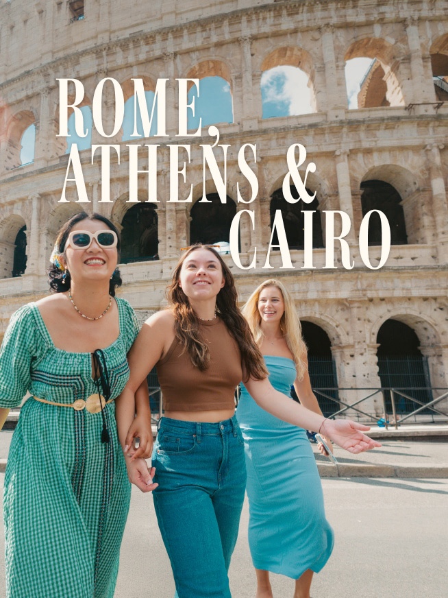 Rome, Athens & Cairo Tour