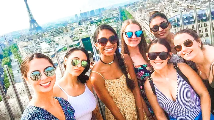 The Eiffel Tower in Paris, France