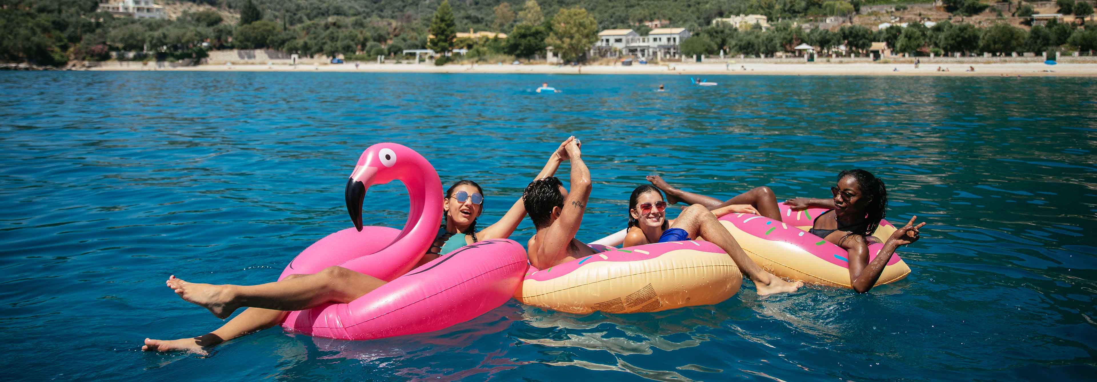 Group On Inflatibles Corfu Sea Greece 2238EURS2018