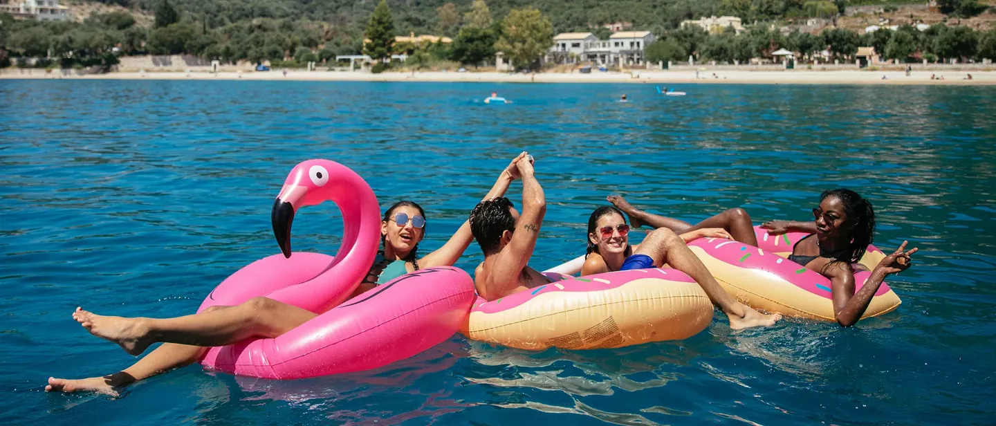 Group On Inflatibles Corfu Sea Greece 2238EURS2018