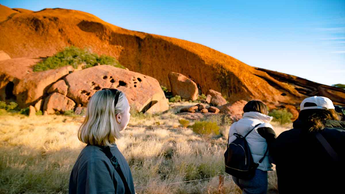 Travelers Exploring The Outbacks Of Australia