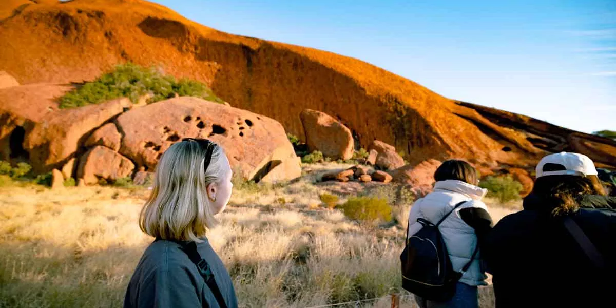 Travelers Exploring The Outbacks Of Australia