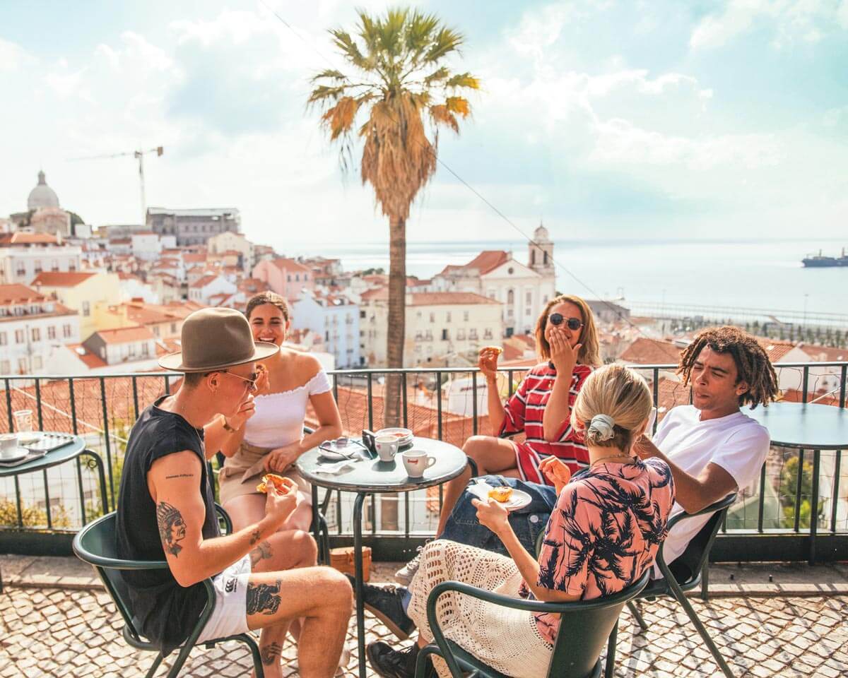 Coffee Break Balcony Sintra Portugal
