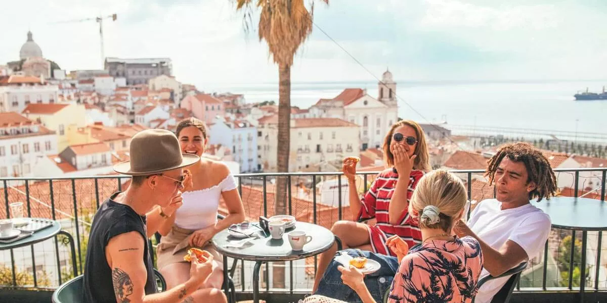 Coffee Break Balcony Sintra Portugal