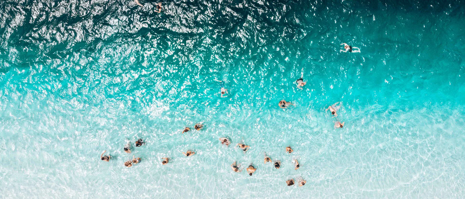 Swimmers In Australian Ocean